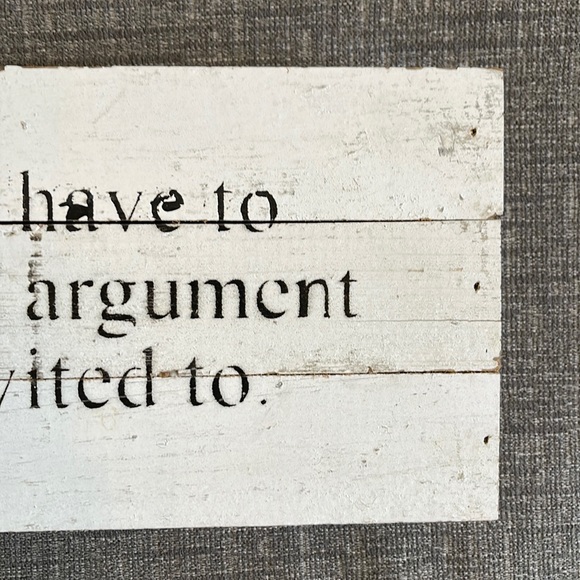 Motivational Reclaimed Wood Sign Decor | 14x6x1.5ish | Black & Ivory - Picture 8 of 8
